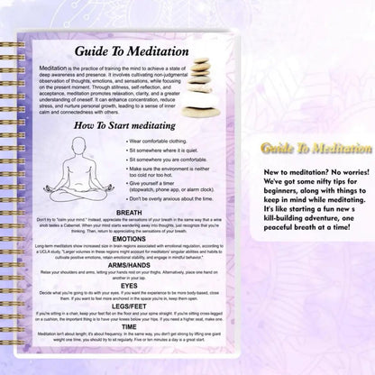 Meditation Journal - Spiritual Journal for Self-Help and Personal Growth