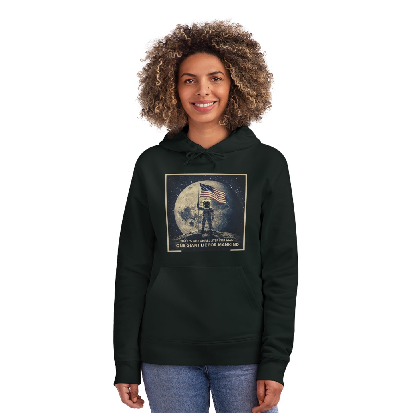 The Moon Landing - Organic Hoodie