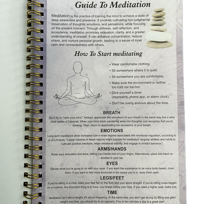 Meditation Journal - Spiritual Journal for Self-Help and Personal Growth