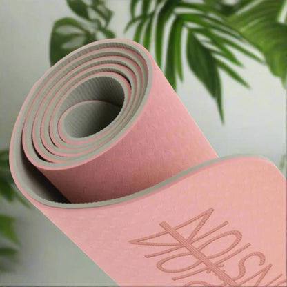 Non Slip - Yoga Mat - Position Lines - BAG INCLUDED  - Beyond The Veil