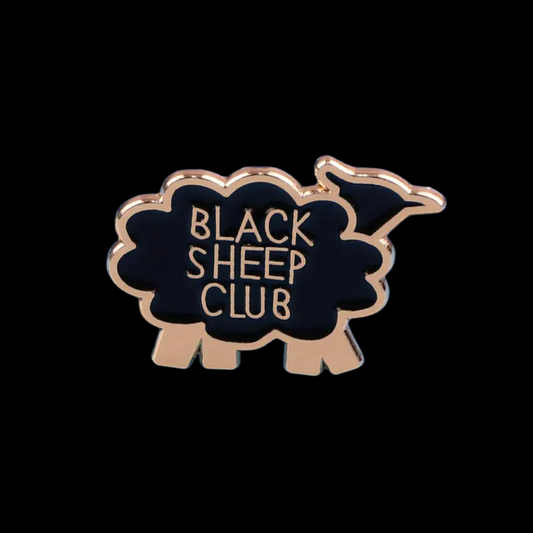 Black Sheep Club Pin Badge